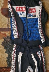 A parish jacket and some pants